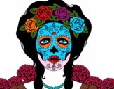 Mujer calavera mejicana