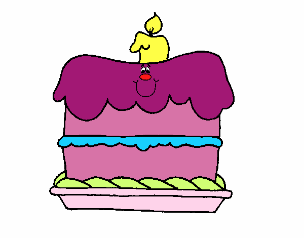 Pastel de cumpleaños