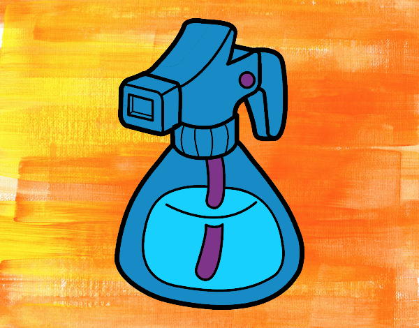 Dibujo Pulverizador pintado por helio