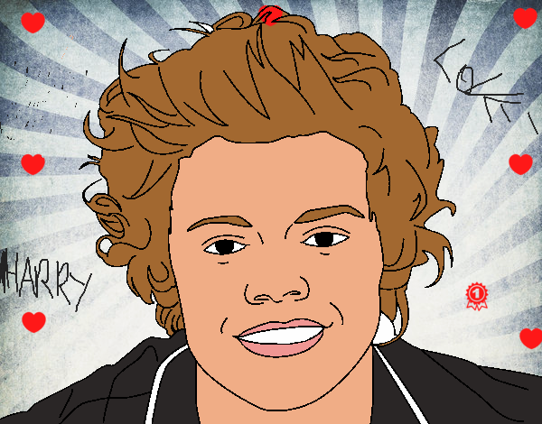 Retrato de Harry Styles