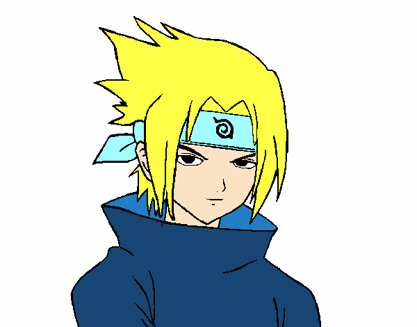 Sasuke enfadado