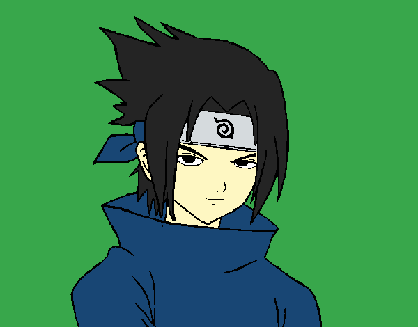 Sasuke enfadado