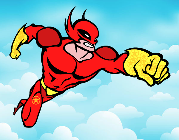 Flash el superheroe corredor