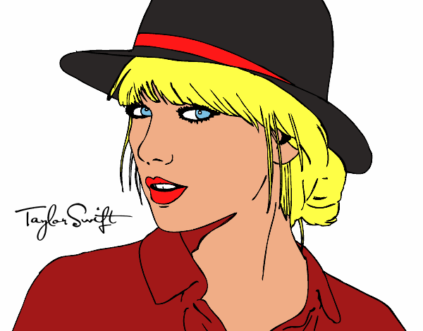 Taylor Swift con sombrero