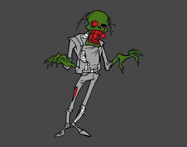 Zombie horripilante