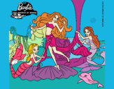 Barbie con sirenas