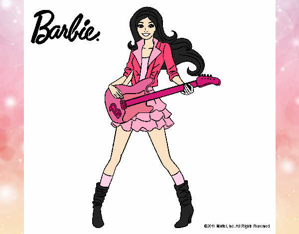 Barbie guitarrista