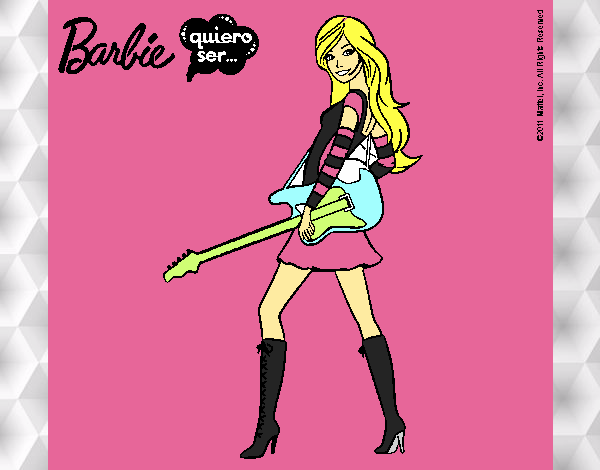 Barbie la rockera