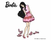 Barbie y su colección de zapatos