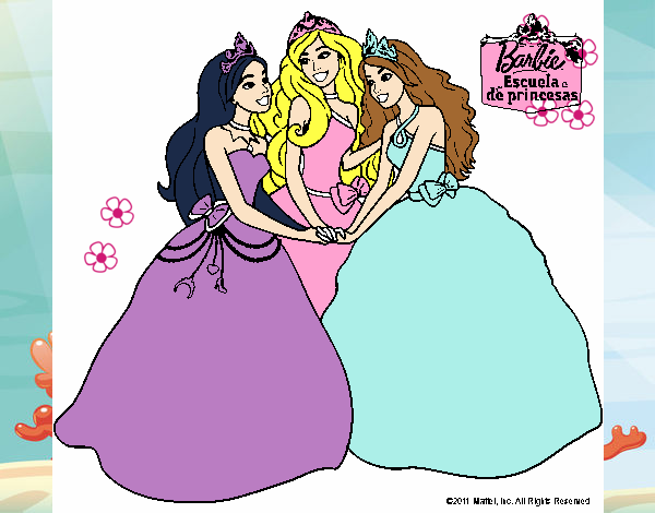 Barbie y sus amigas princesas