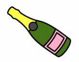 Botella de champagne