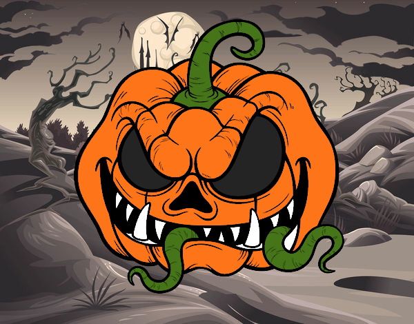 Calabaza terrorífica