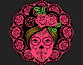 Calavera mejicana femenina