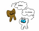 Conversación de dientes