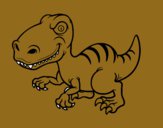 Dinosaurio velociraptor