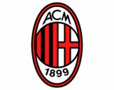 Dibujo Escudo del AC Milan pintado por Luke