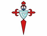 Dibujo Escudo del Real Club Celta de Vigo pintado por Luke