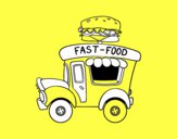 Food truck de hamburguesas