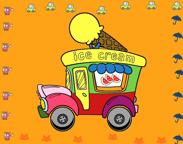 Food truck de helados