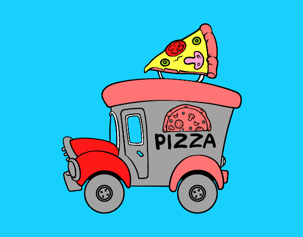 Food truck de pizza