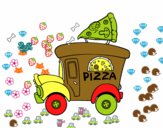 Food truck de pizza