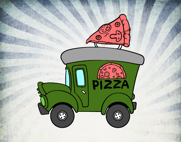 Food truck de pizza