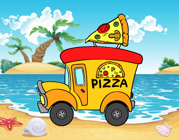 Food truck de pizza