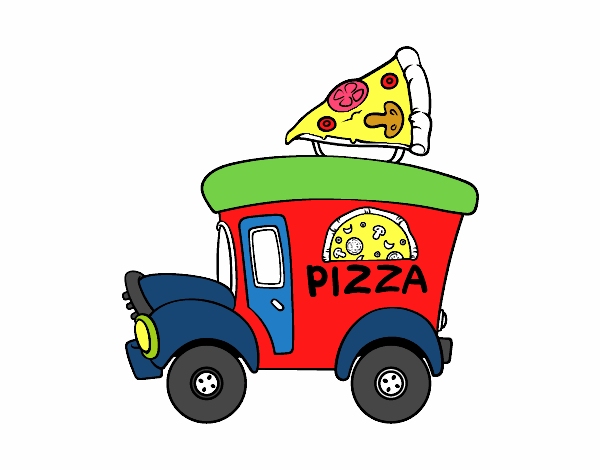 Food truck de pizza