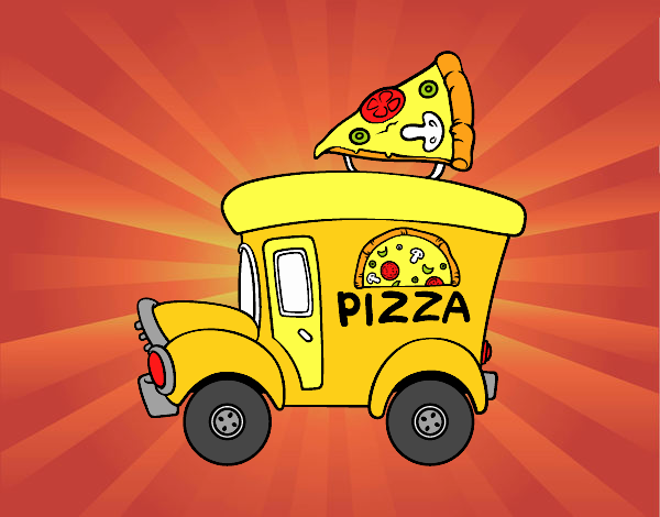 Food truck de pizza