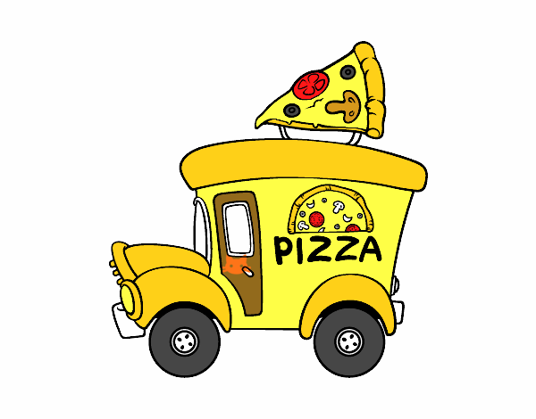 Food truck de pizza