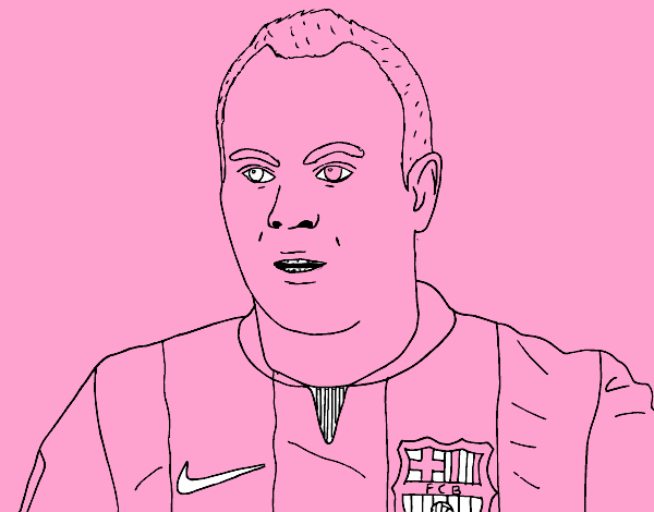 Iniesta del Barça