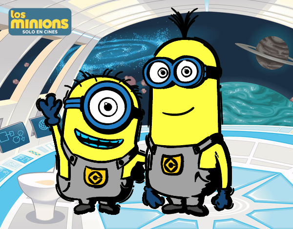 Minions - Carl y Kevin