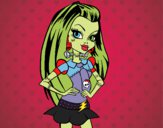 Dibujo Monster High Frankie Stein pintado por Liz