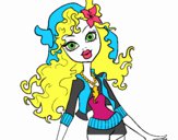 Dibujo Monster High Lagoona Blue pintado por isabela200