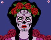 Mujer calavera mejicana