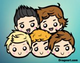 Dibujo One Direction 2 pintado por aifydkklld