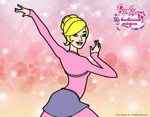 Barbie bailando ballet