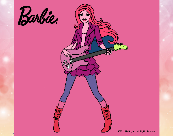 Barbie guitarrista