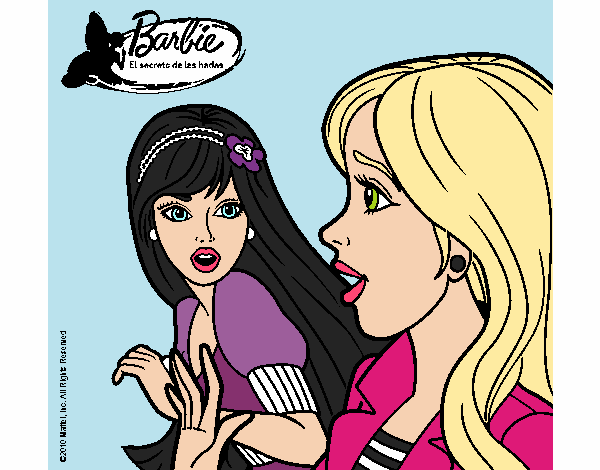 Barbie sorprendida