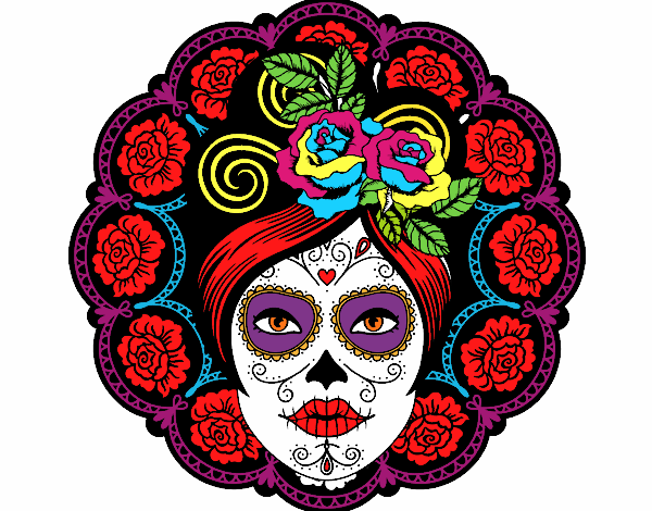 Calavera mejicana femenina