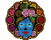 Calavera mejicana femenina