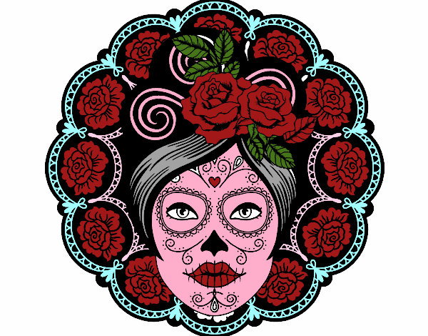 Calavera mejicana femenina