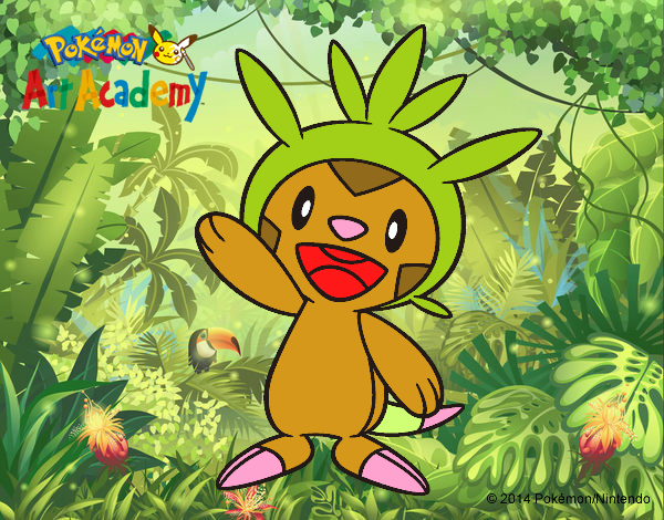 Chespin saludando