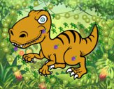 Dinosaurio velociraptor