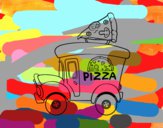 Food truck de pizza