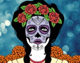 Mujer calavera mejicana