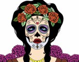 Mujer calavera mejicana