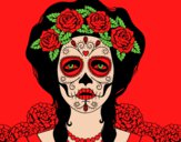 Mujer calavera mejicana