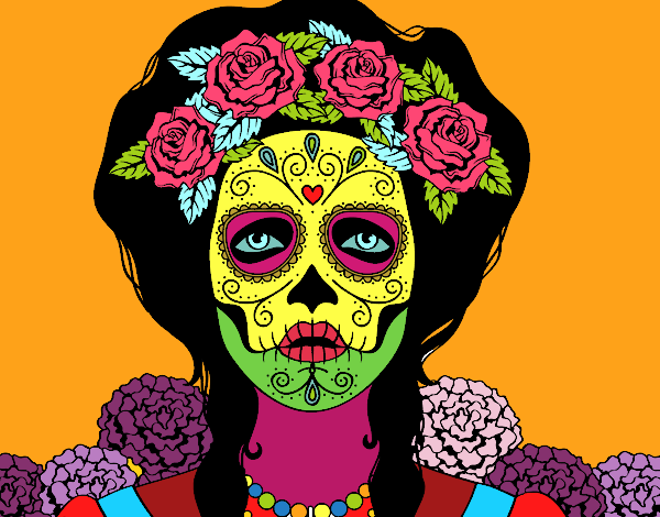 Mujer calavera mejicana