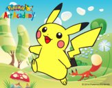 Pikachu en Pokémon Art Academy